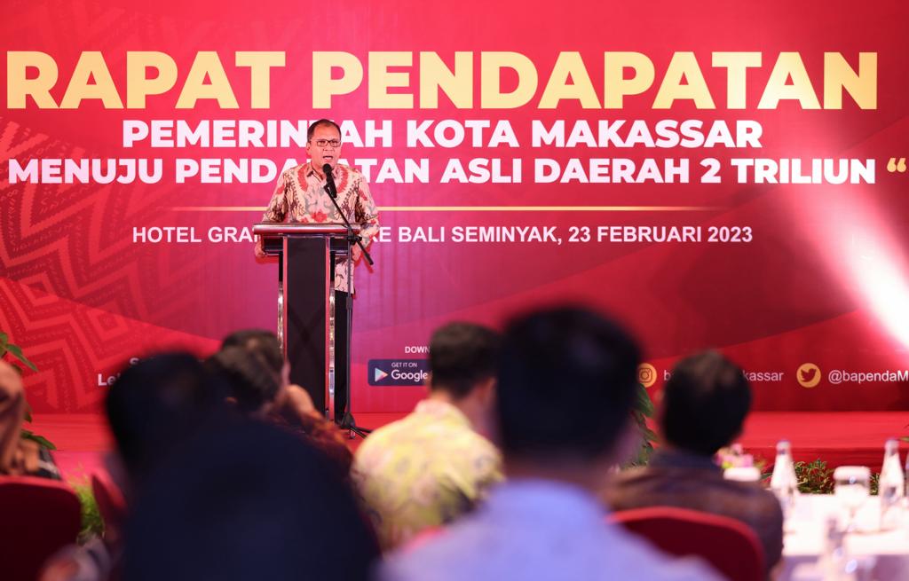 Rakor Pendapatan di Bali, Danny Pomanto Wajibkan Semua OPD Kolaborasi Capai Pendapatan Rp2 Triliun